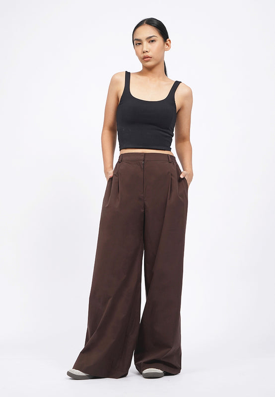 Wide Leg Active Long Pants