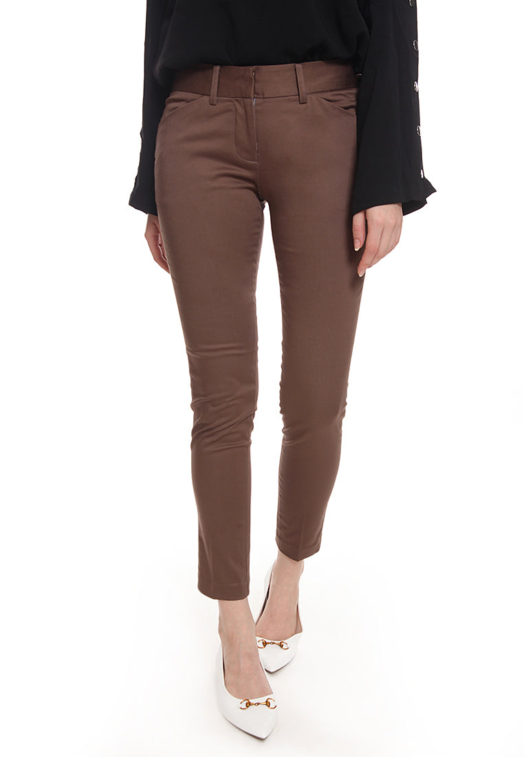 Basic Long Pants Taupe