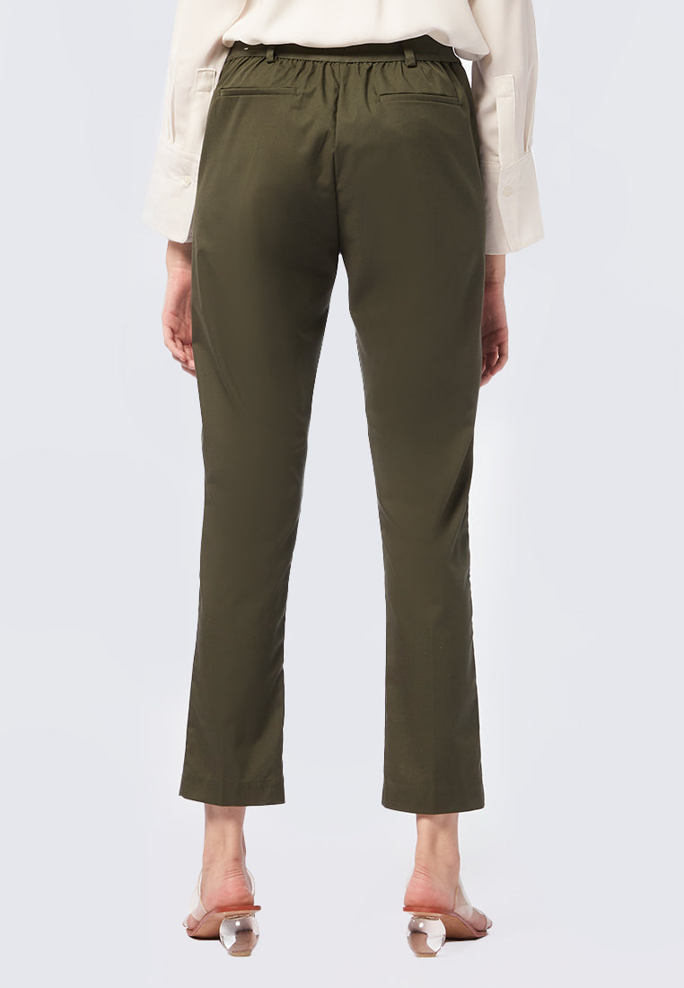 Basic Tapered High Rise Editor Pants
