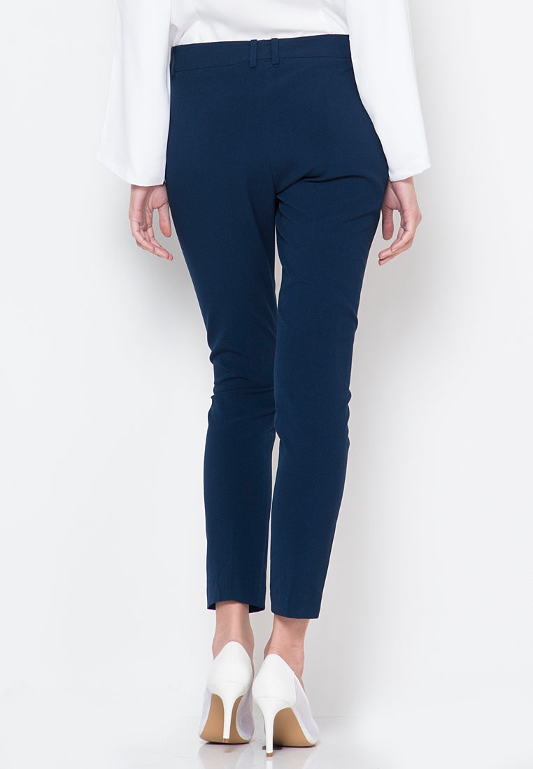 Stretch Ankle High Rise