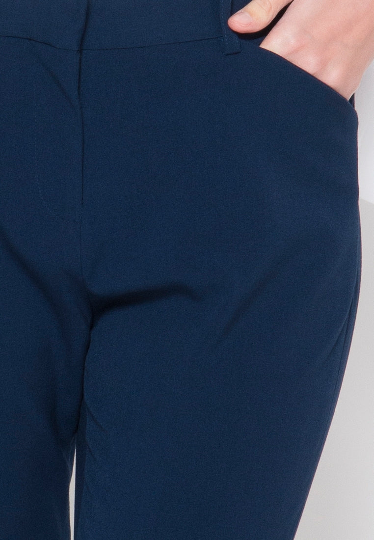 Stretch Ankle High Rise