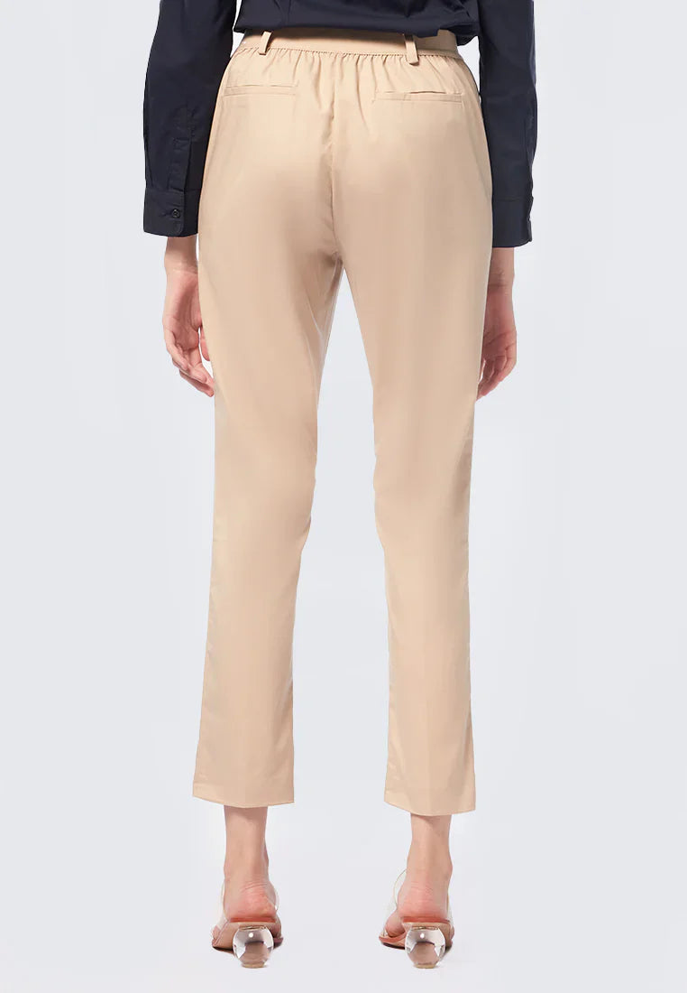 Basic Tapered High Rise Editor Pants
