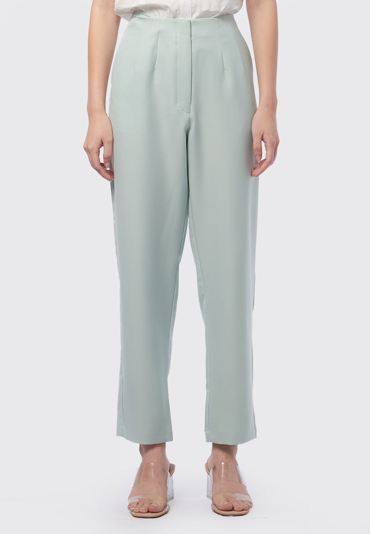 High Waist Straight Pants