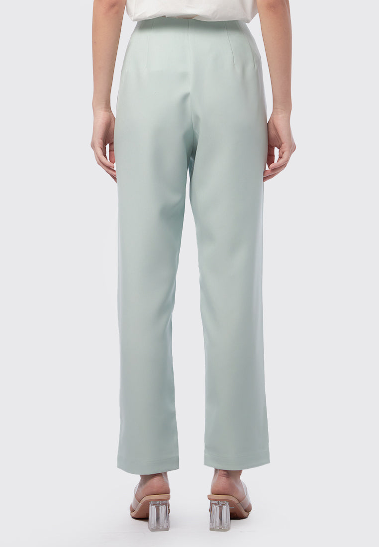 High Waist Straight Pants