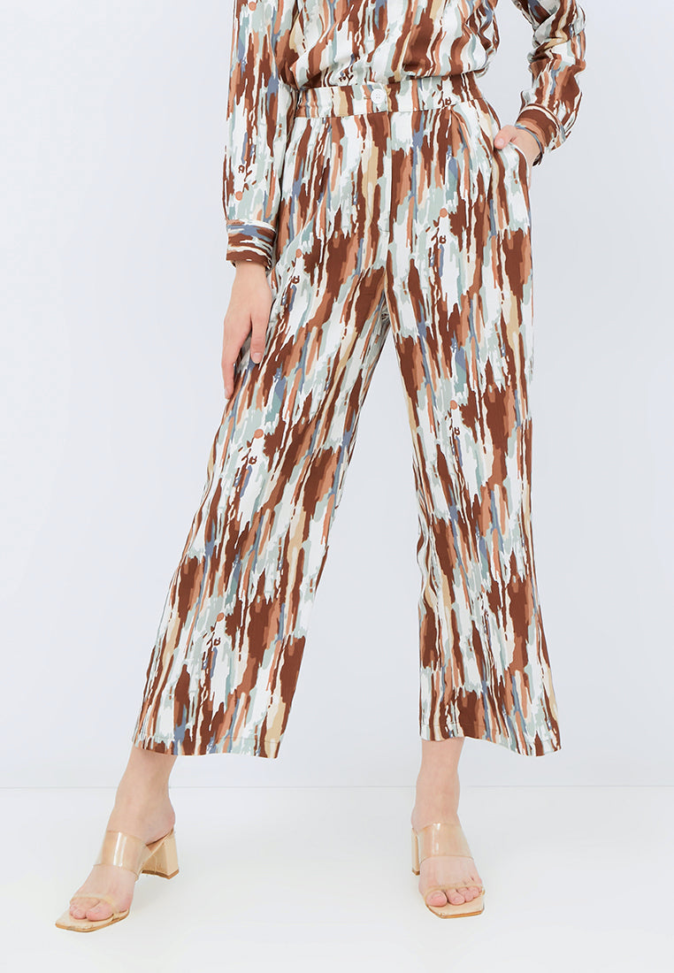 Printed Loose Pants