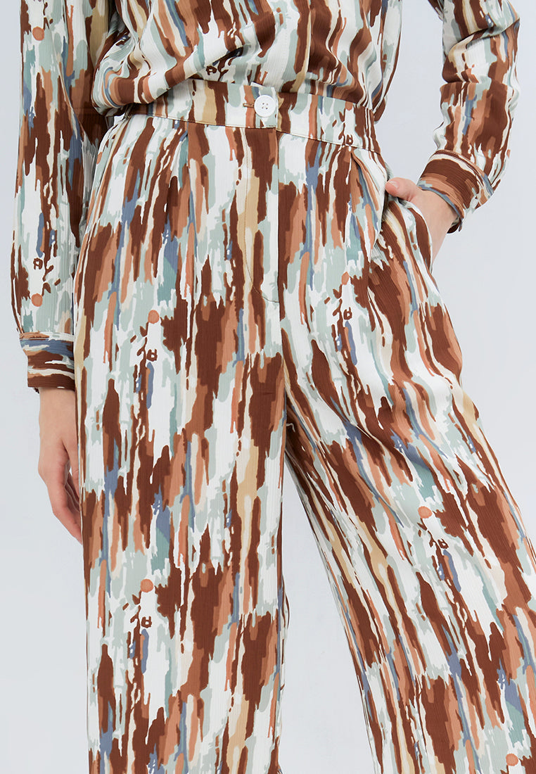 Printed Loose Pants