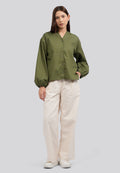 Regular Fit Wide Leg Trousers