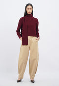 High Rise Volume Long Pants