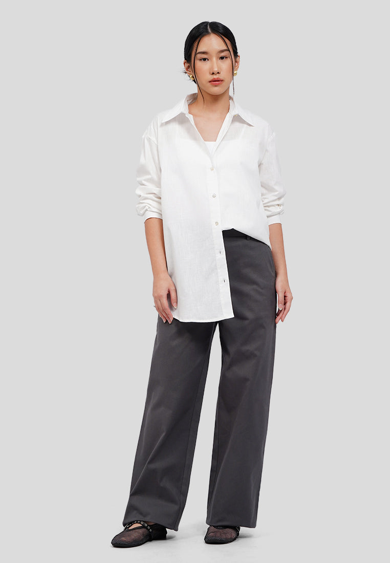 Regular Fit Wide Leg pants