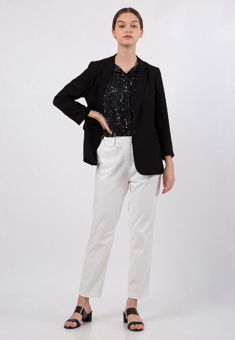 High Waist Ankle Pants