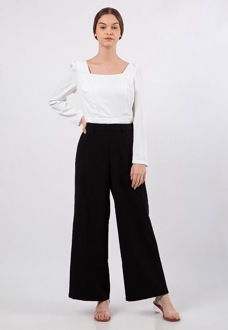 Wide Leg Long Pants