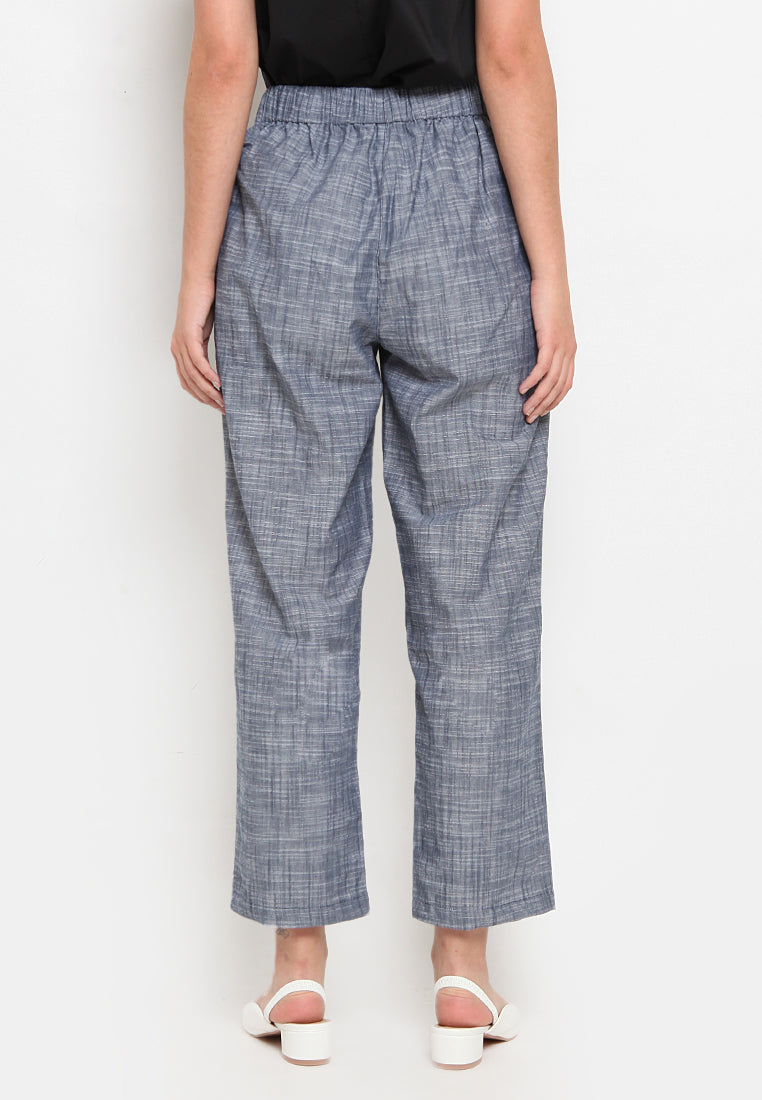 Relaxed fit long pants