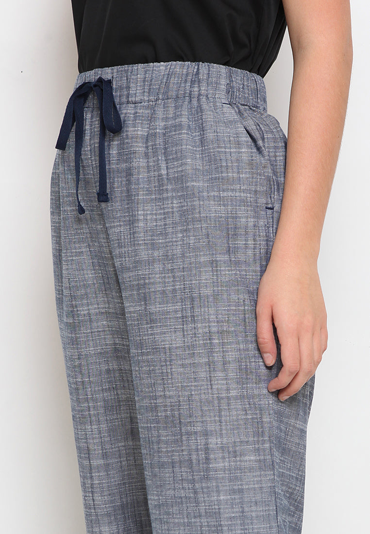Relaxed fit long pants
