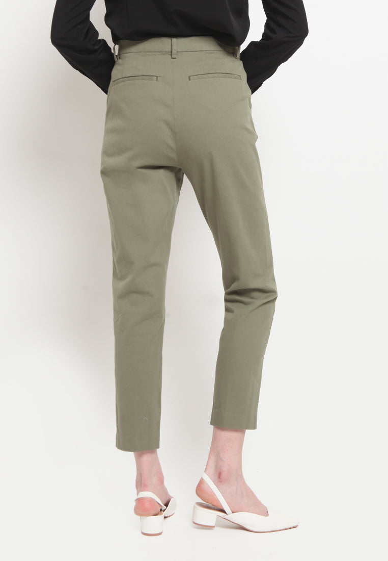 Regular Fit Ankle Pants