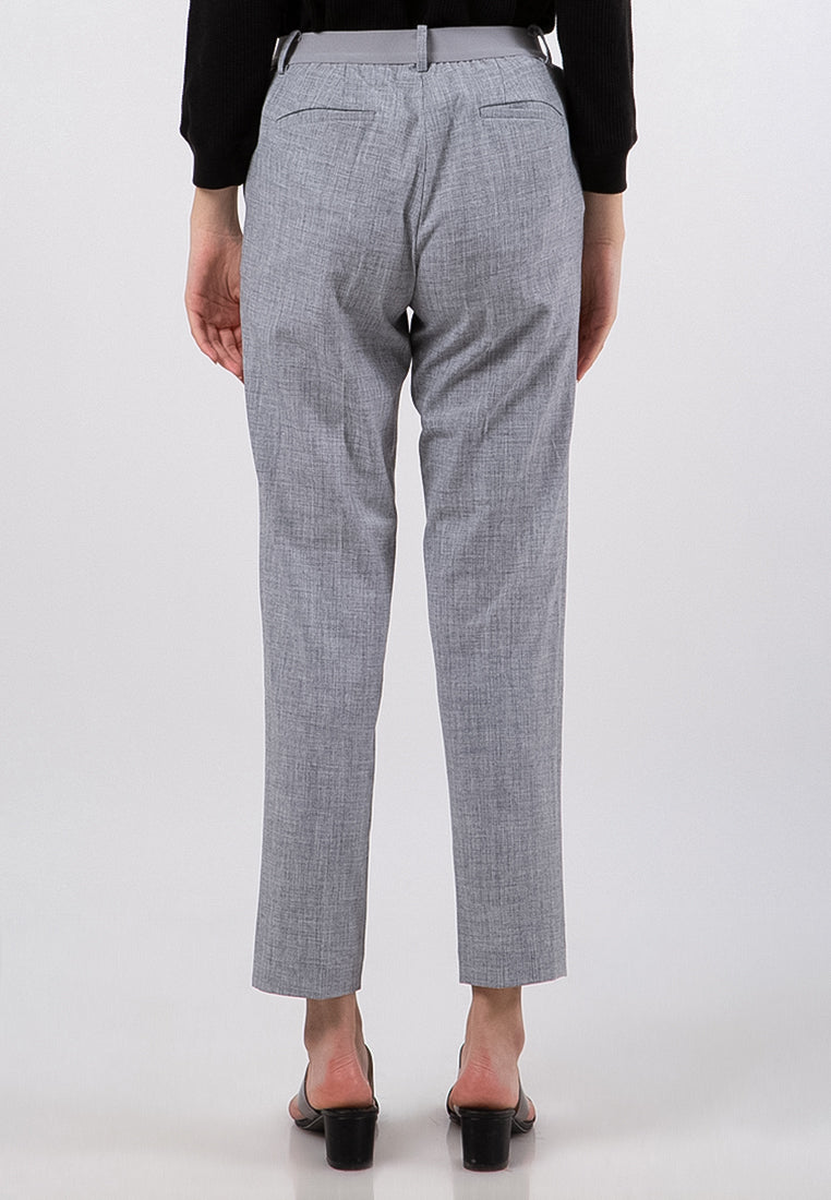 High Waist Ankle Pants