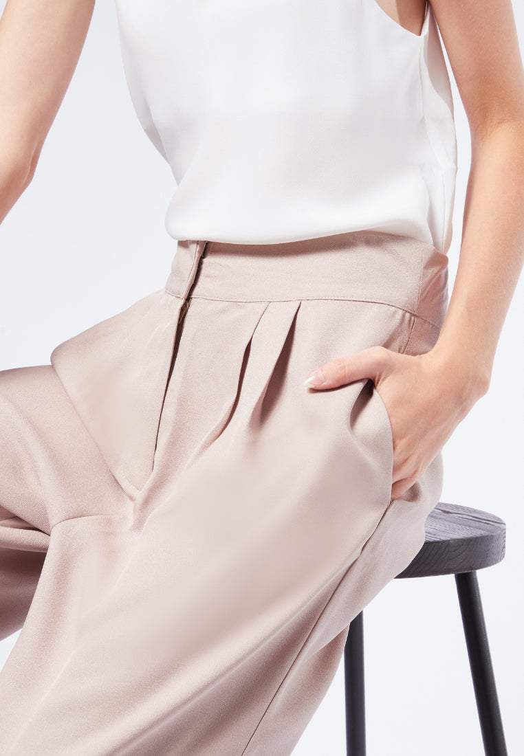 Pleated Loose Pants