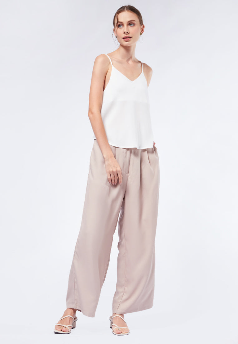 Pleated Loose Pants