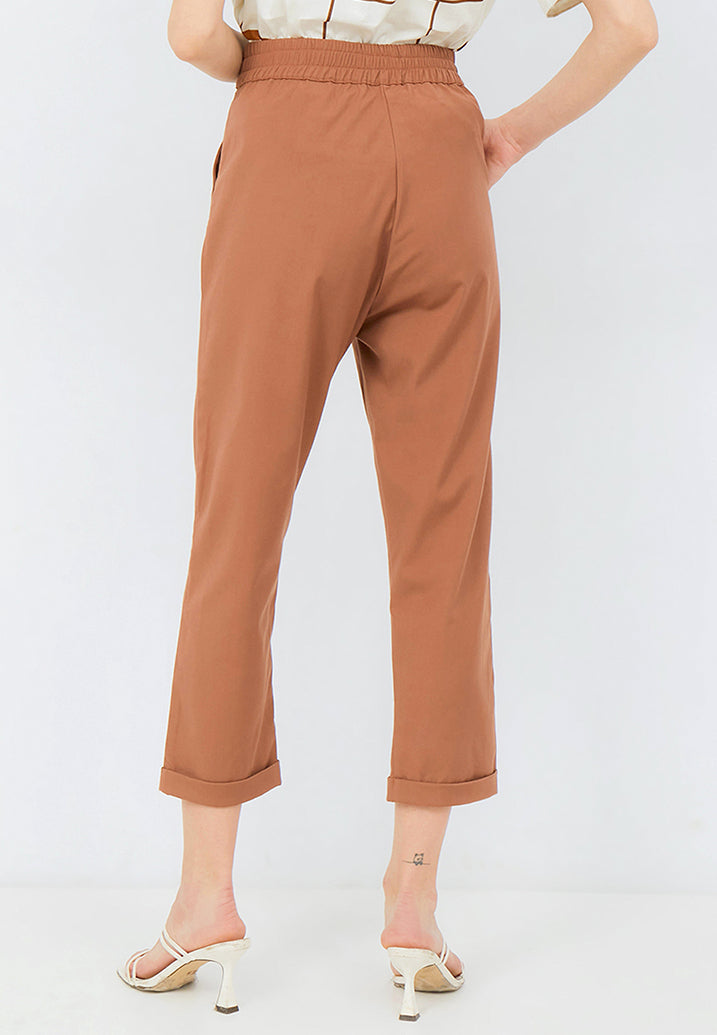Regular Fit Crop Pants