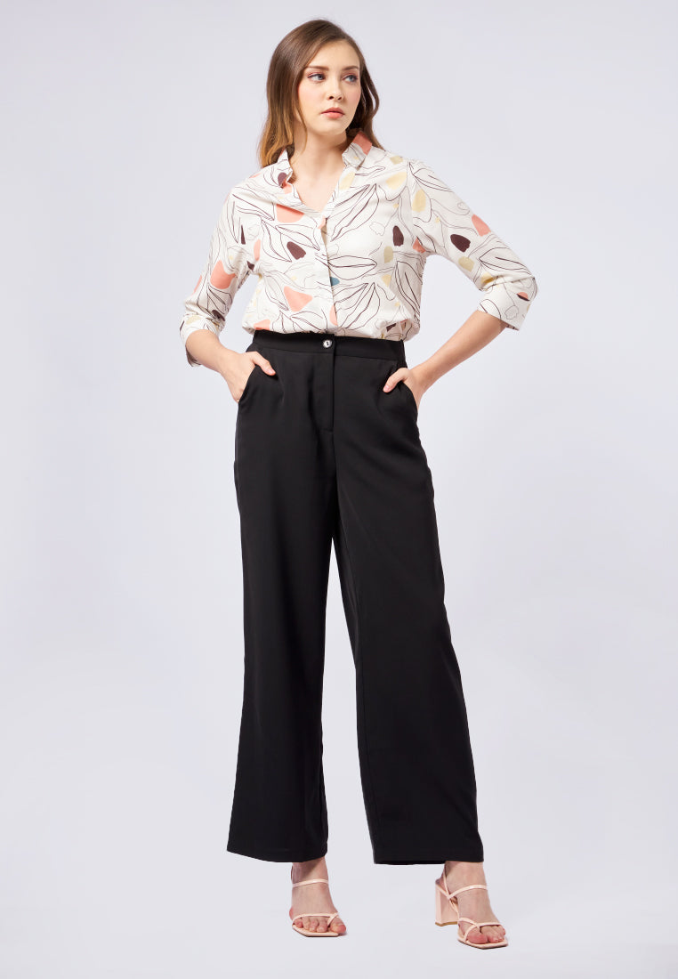 Regular Fit Palazzo Pants