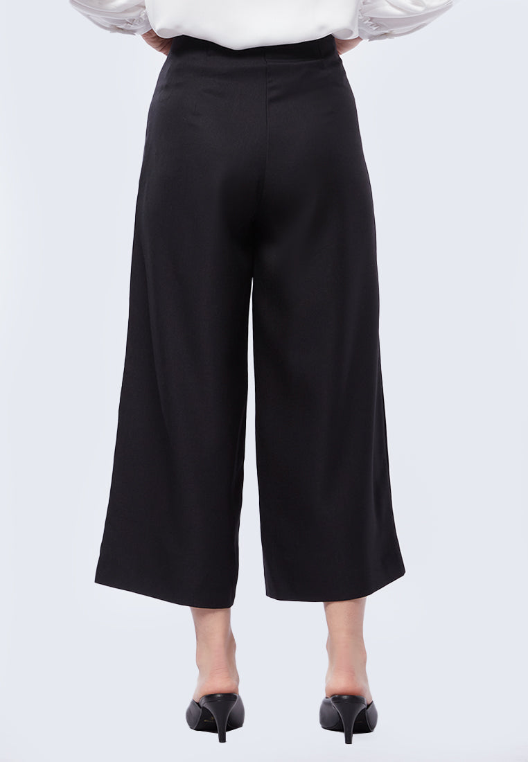 High Waist Wide Leg Trousers