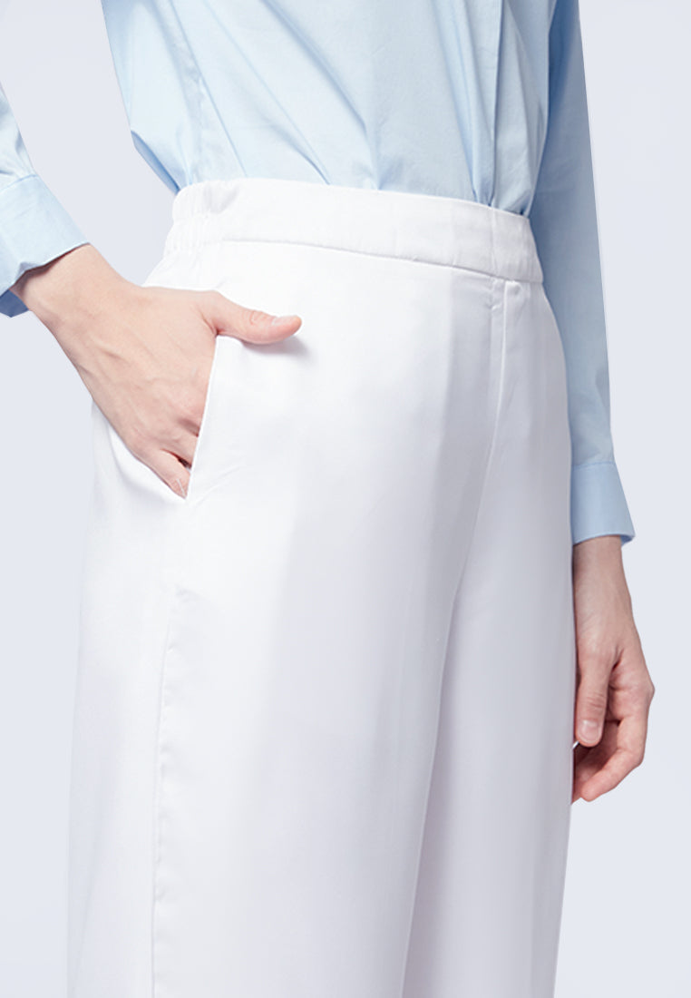 Elastic Palazzo Pants
