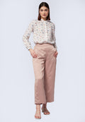 Elastic Palazzo Pants