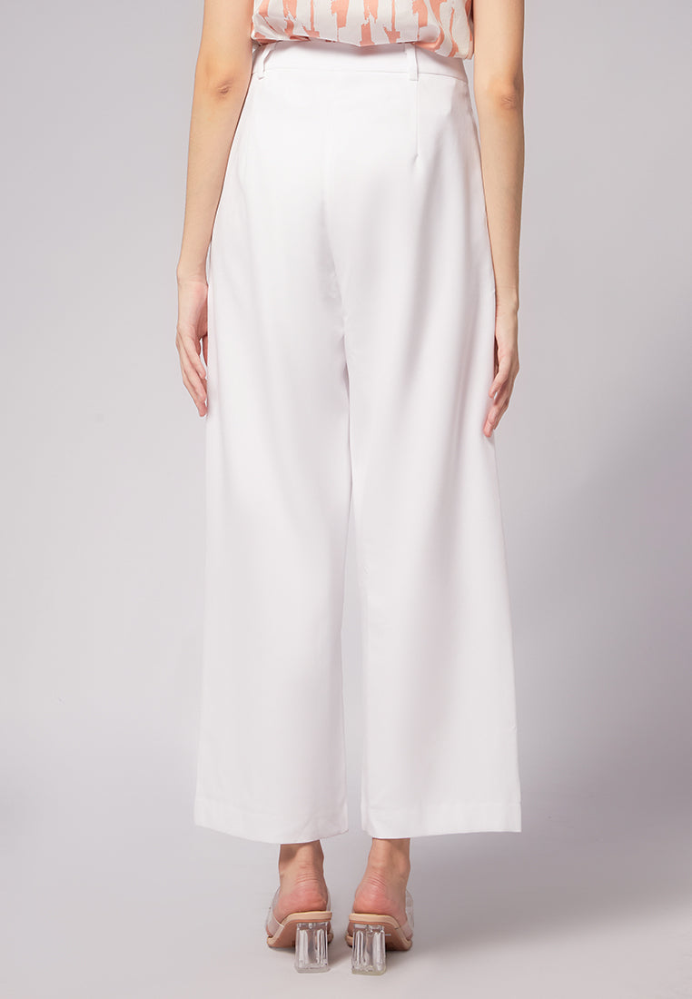 High Waist Straight Pants