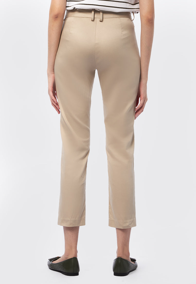 High Waist Straight Pants