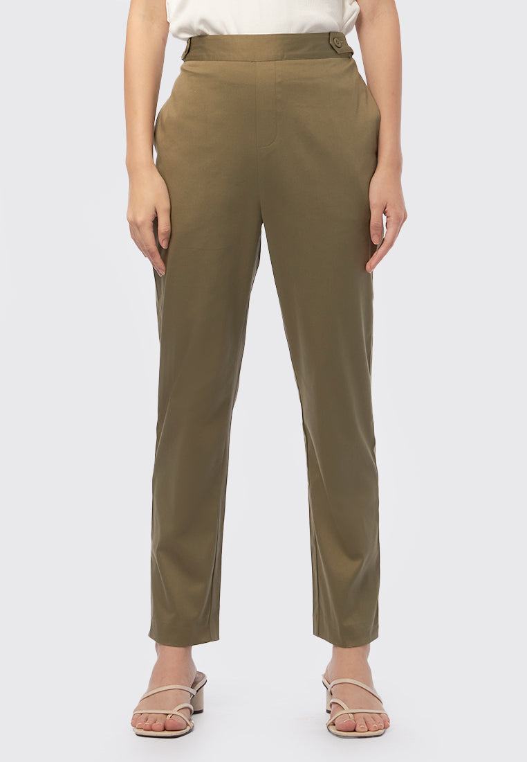 Straight Fit Long Pants