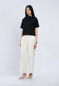 High Waist Satin Wide Leg Pants