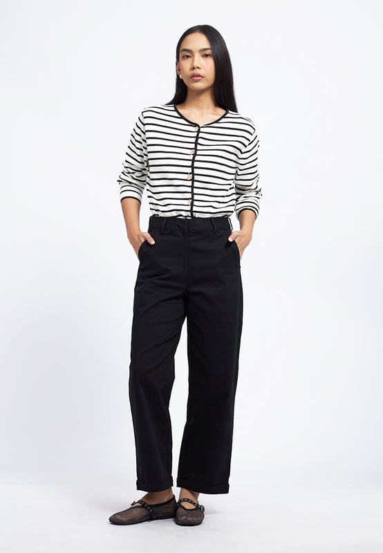 Roll Up Ankle Length Pants