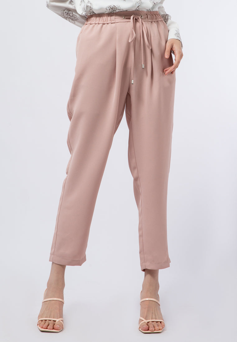 Long Pants with Elastic Waist