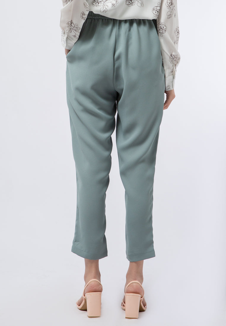 Long Pants with Elastic Waist