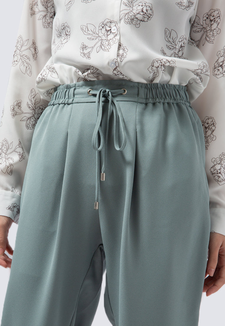 Long Pants with Elastic Waist