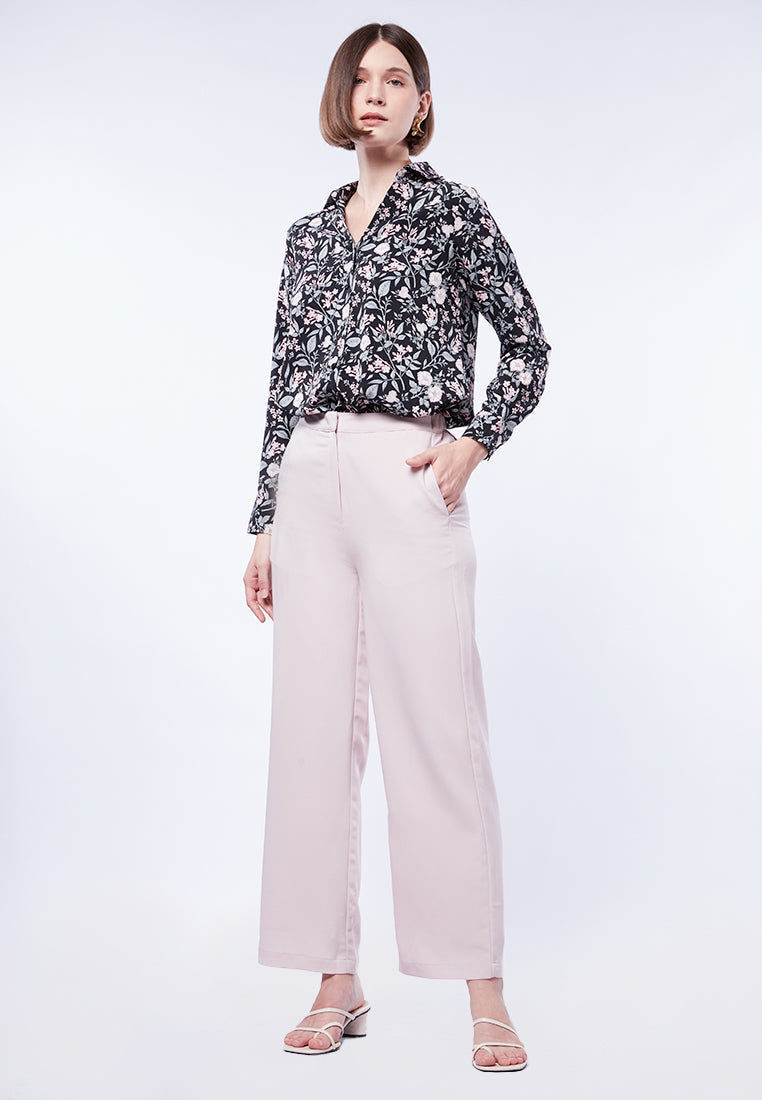 Straight and Sleek Palazzo Pants