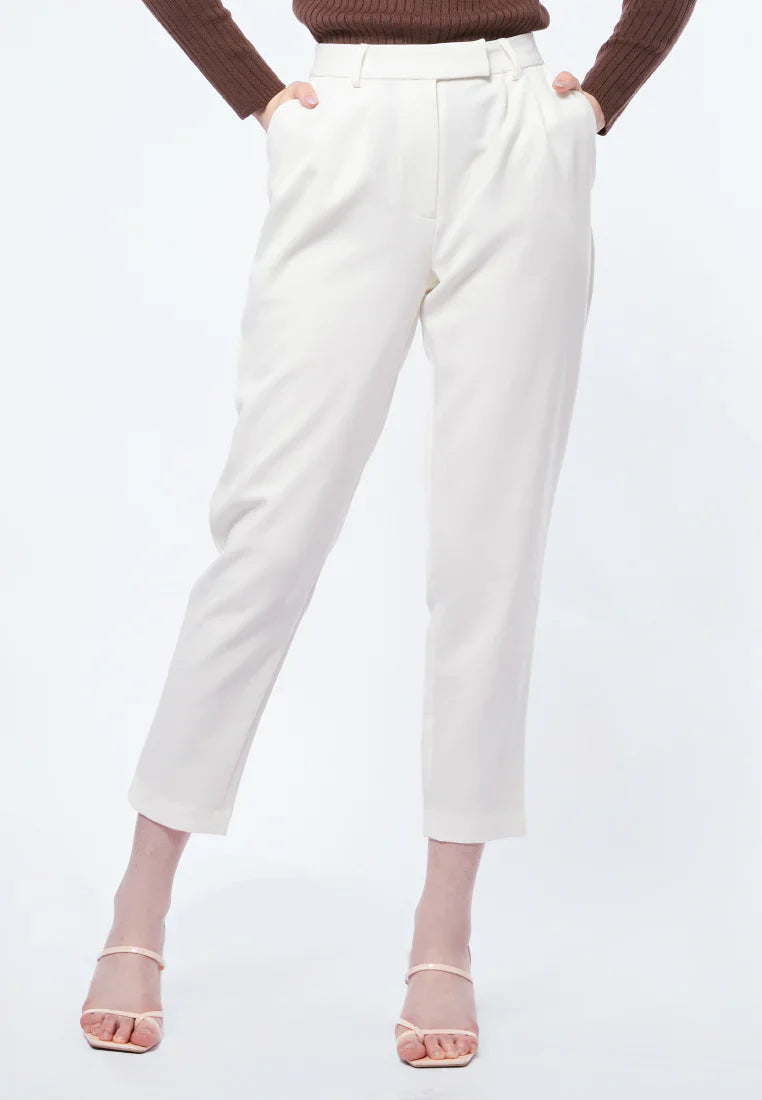 Pleated Slim Fit Pants