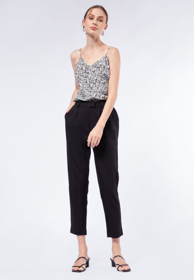 Pleated Long Pants