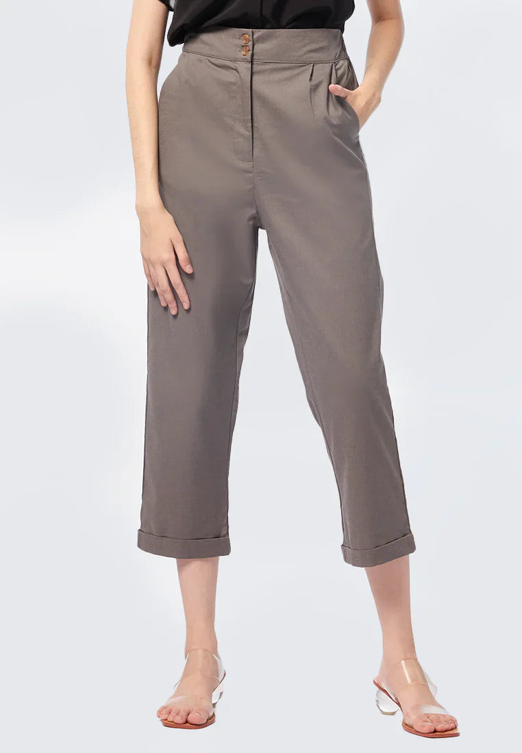 Straight Fit Long Pants