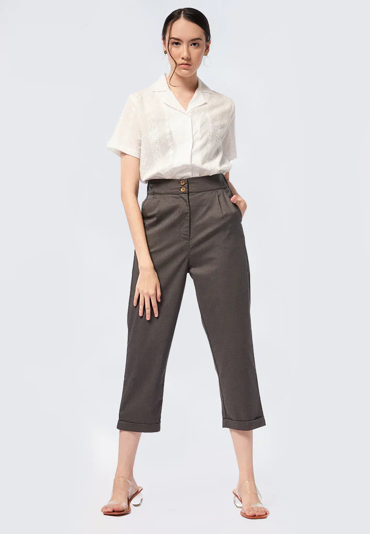 Straight Fit Long Pants