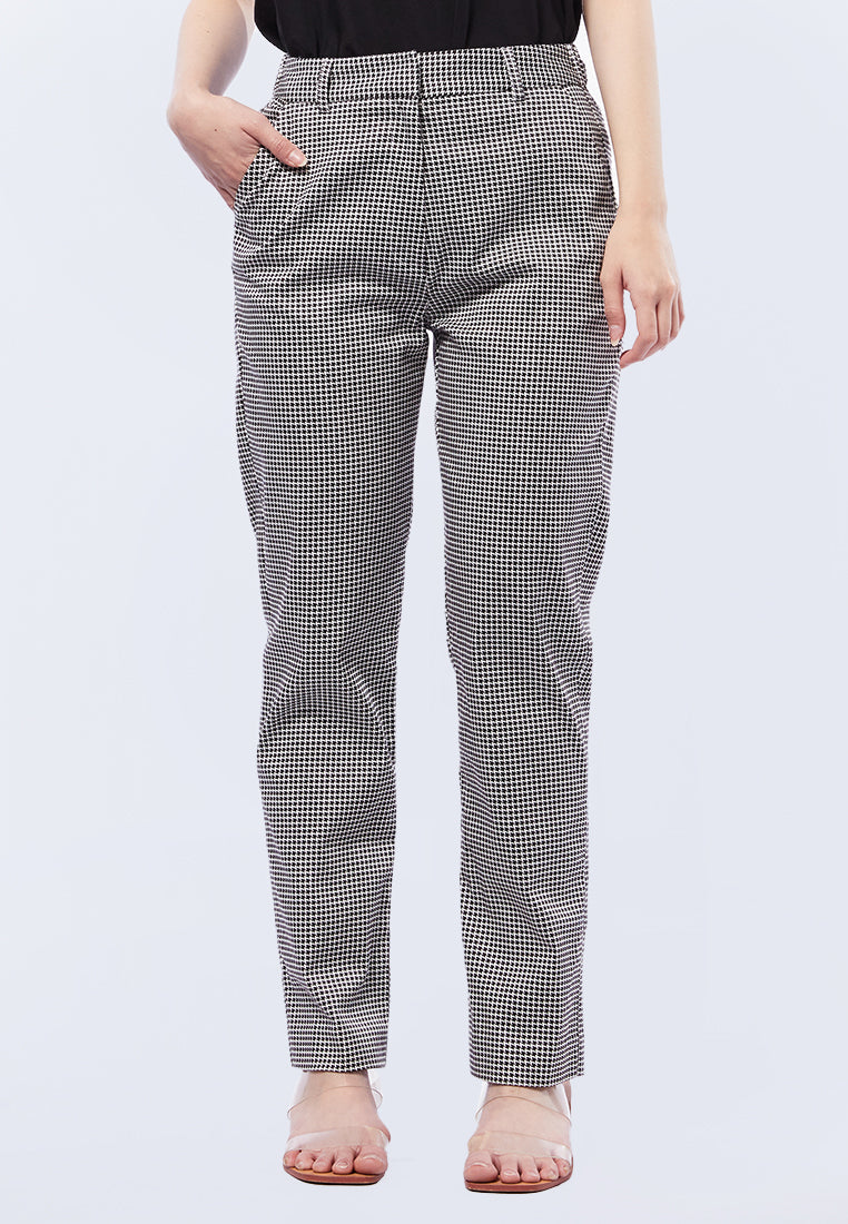 Regular Fit Printed Pants