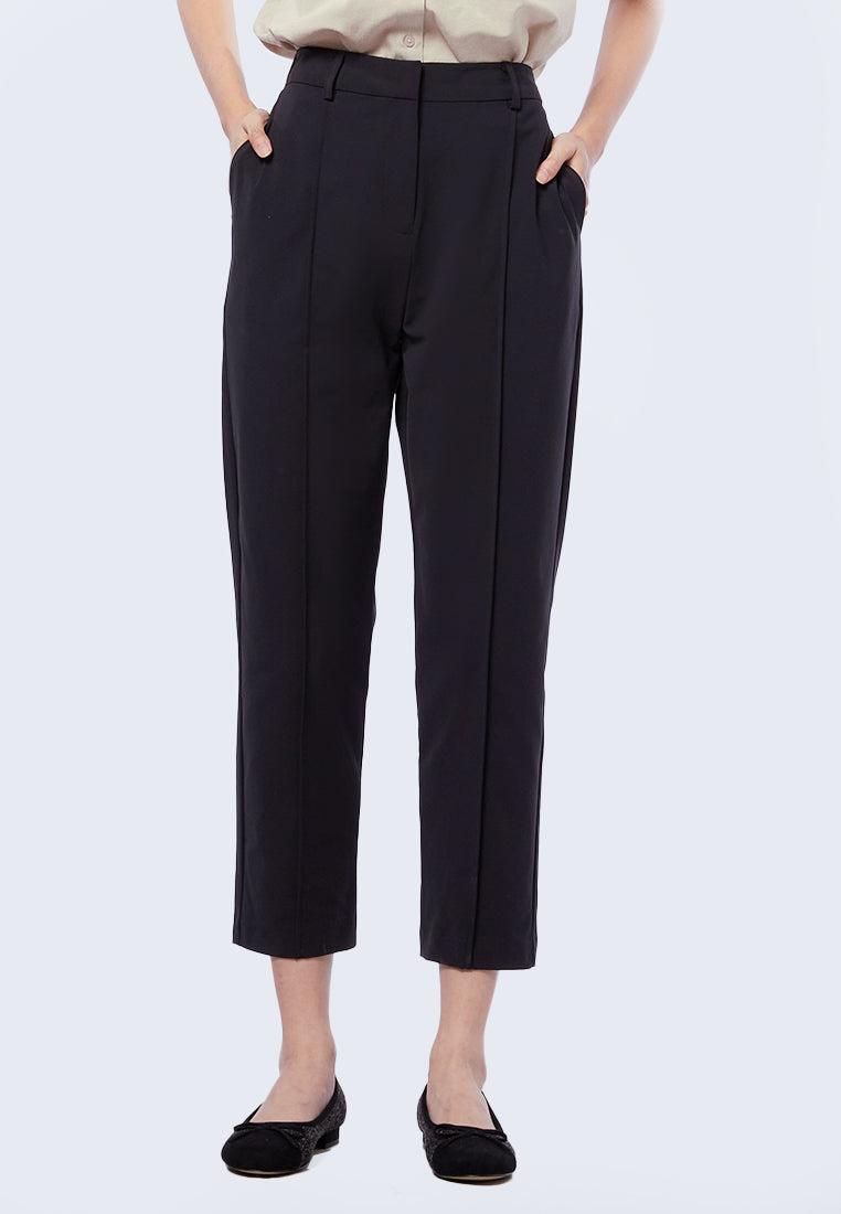 Fitted Tapered Long Pants