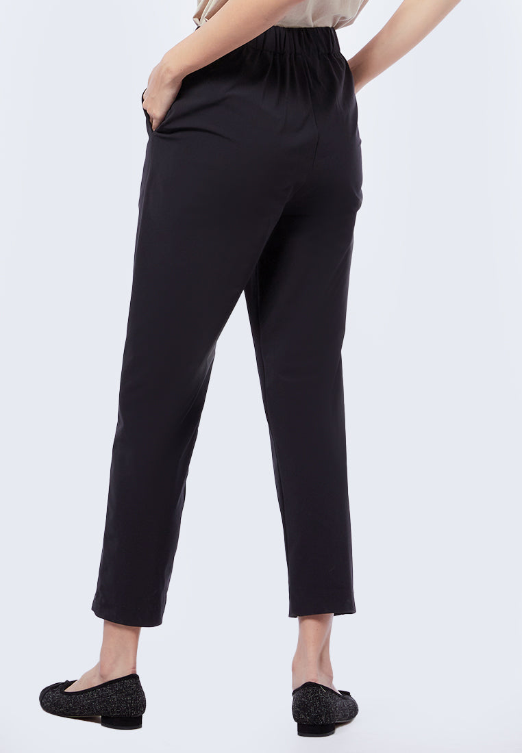 Fitted Tapered Long Pants