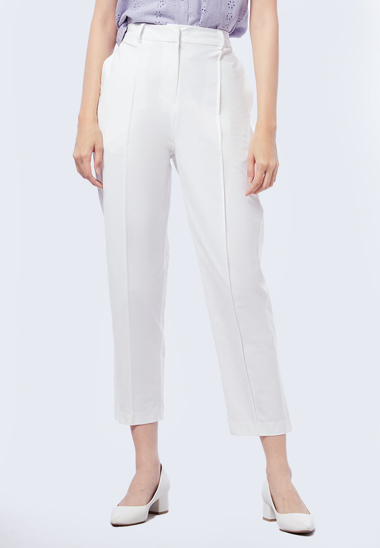 Fitted Tapered Long Pants