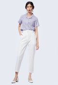 Fitted Tapered Long Pants