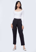 Pleated Slim Pants