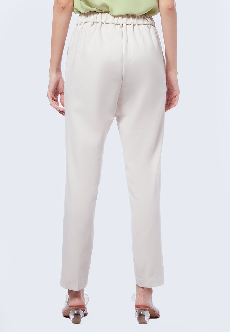 Regular Fit High Waist Pants
