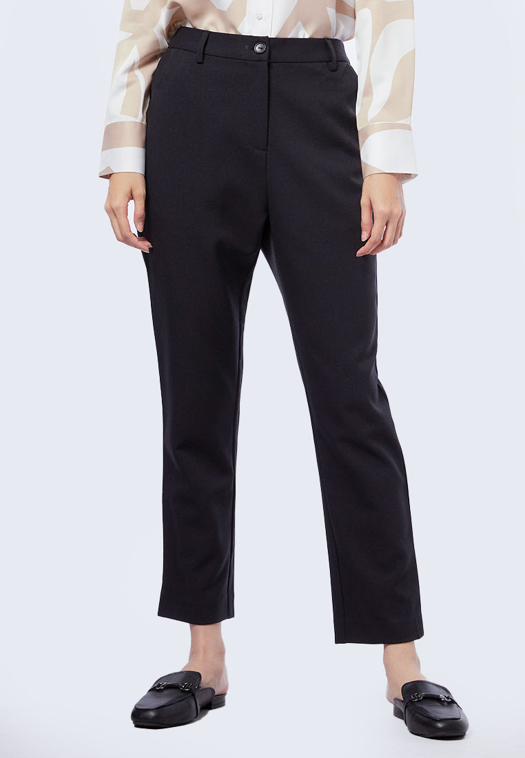 Regular Fit High Waist Pants