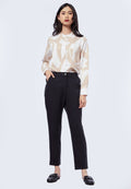 Regular Fit High Waist Pants