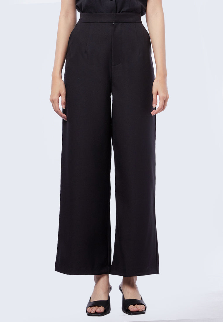 High Waist Wide Leg Pants