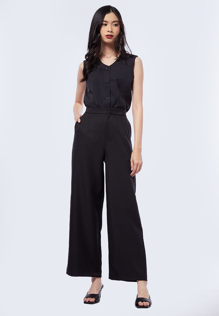 High Waist Wide Leg Pants